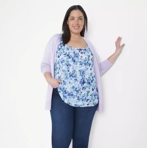 ***NWT Lane Bryant size 20 floral top